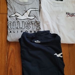 Hollister long sleeve tees